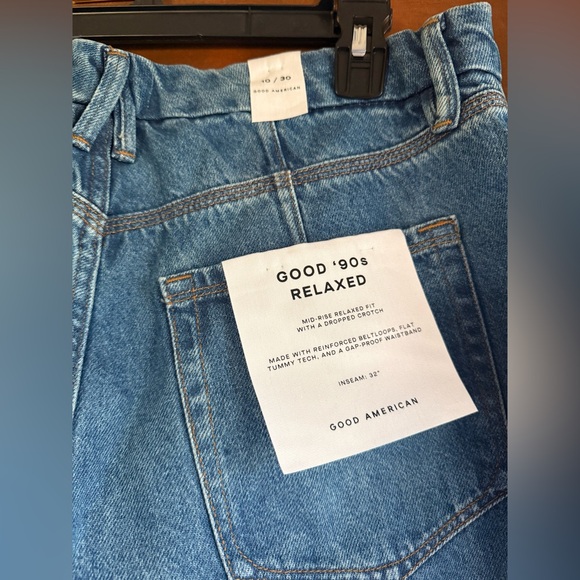GOOD AMERICAN GOOD '9Os RELAXED JEANS - Picture 7 of 7